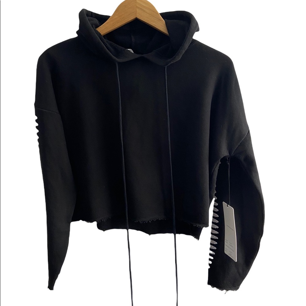 Alo yoga women black hoodie size small